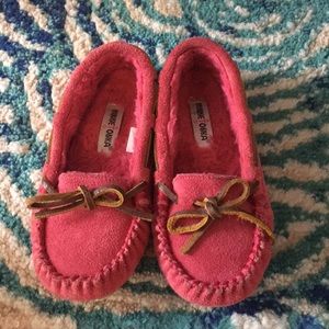 Minnetonka moccasins. Size 12 Little girls